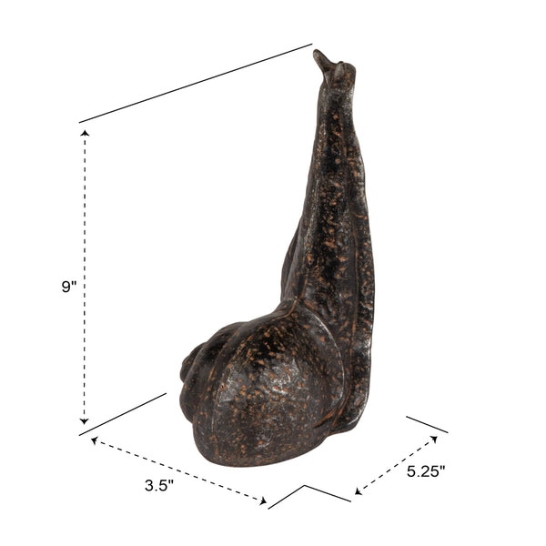 Cast Iron Snail Bookends Set of 2