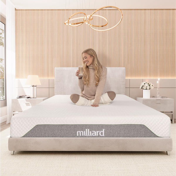 10-Inch Memory Foam Mattress – Firm Support, Pressure Relief | Twin, Full, Queen, King