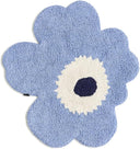 Unikko Floral Bath Mat – Organic Cotton, Non-Slip, Flower Shaped