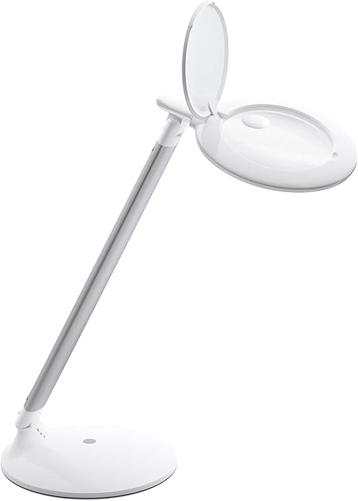 Portable Rechargeable Magnifying Lamp with LED Light