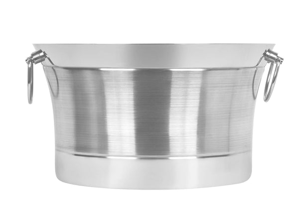 Double Wall Round Beverage Tub – Stainless Steel