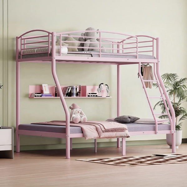 Twin Corner Bed with Desk & Storage