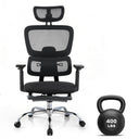 High Back Ergonomic Mesh Office Chair – 400 lbs, 4D Flip-Up Arms, Adjustable Lumbar & Headrest