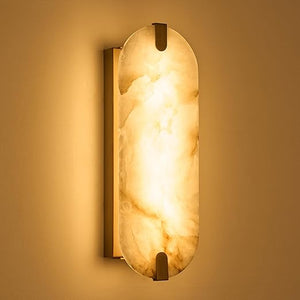 Marble Wall Sconce Dimmable Light Fixture
