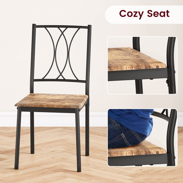 Dining Table Set for 4 with Chairs