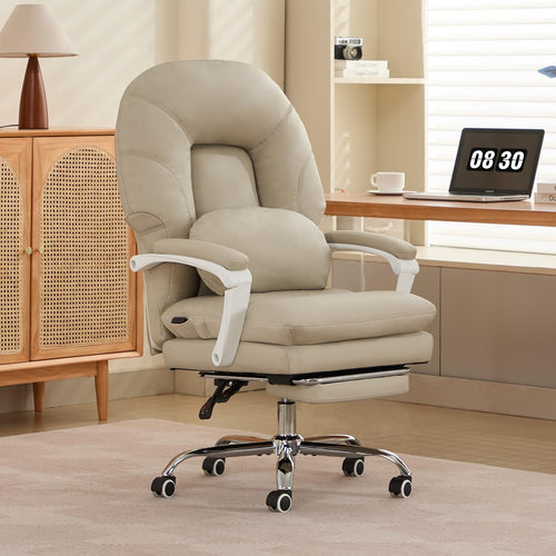 Big & Tall Ergonomic High-Back Executive Office Chair with Vibration Reminder
