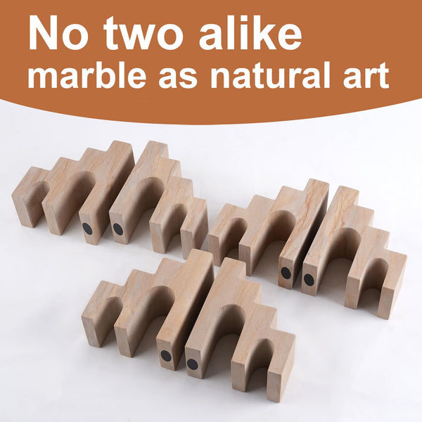 Marble Castle Bookends – Set of 2