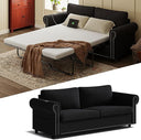 Queen Pull Out Sofa Bed with Memory Foam Mattress