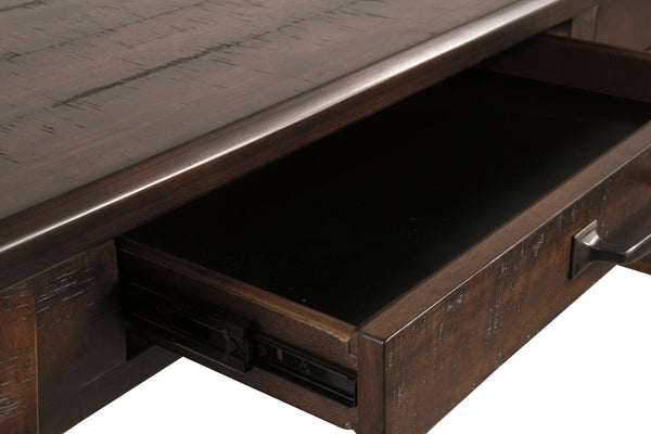 Rustic Industrial Home Office Desk with Drawers