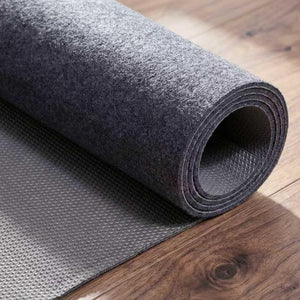 Non-Slip Rug Pad – Felt & Rubber Underlay for Hardwood, Tile & Laminate Floors