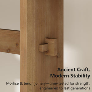 63-Inch Farmhouse Console Table