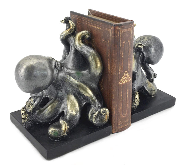 Nautical Octopus Bookends – Antique Bronze Finish