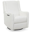 Power Recliner Swivel Glider with USB Charging – Stain-Resistant Fabric