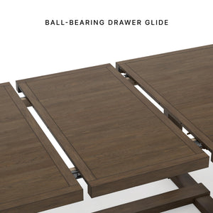 Farmhouse Dining Extension Table with Removable Center Leaf