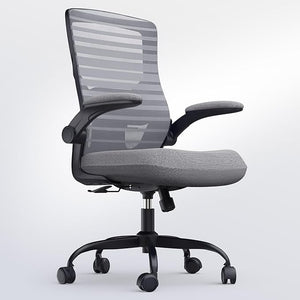 Ergonomic Mesh Office Chair with Flip-Up Armrests