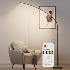 68-Inch LED Floor Lamp with Remote & Touch Control