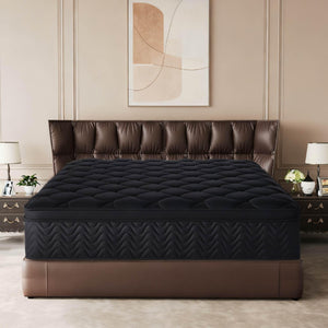 Pocket Spring Innerspring Mattress – Full, Queen & King | 12" & 14" | Quilted, Motion Isolation