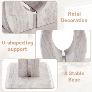 Modern Rectangle Coffee Table with Storage