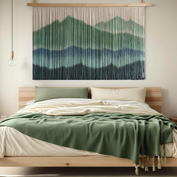 Large Boho Macrame Wall Hanging Tapestry