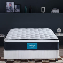 12-Inch Pillow Top Hybrid Mattress – Memory Foam & Pocket Spring
