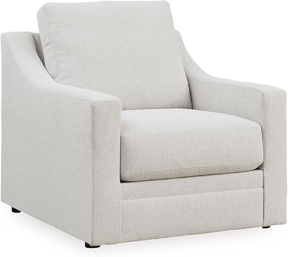 Contemporary Light Gray Sofa with Accent Pillows