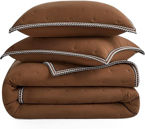 Devon Braid Quilt Set – Plush Quilted Bedding with Shams