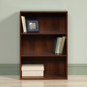3-Shelf Freestanding Bookcase with Adjustable Shelves