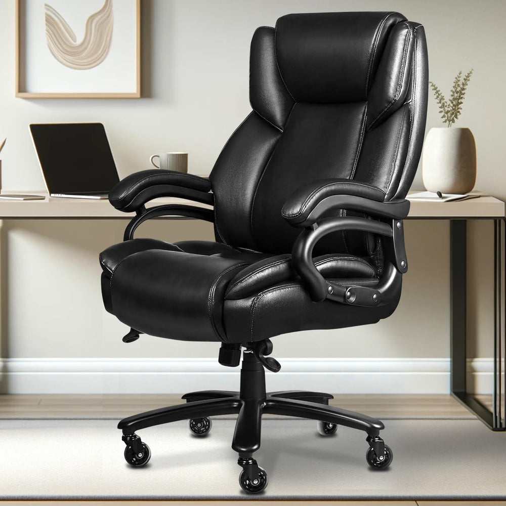 Big & Tall Heavy-Duty Executive Office Chair – 500 LBS Capacity