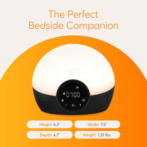 Sunrise Sunset Alarm Clock with Bedside Lamp & Sleep Sounds