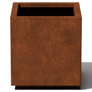 Rust Square Outdoor Planter