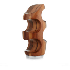 Acacia Wood Countertop Wine Rack 4 Bottle