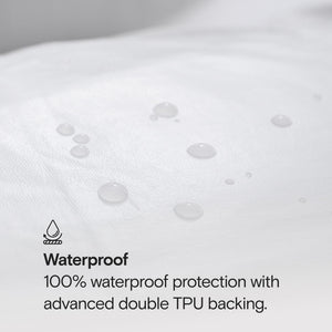 Waterproof Cooling Mattress Protector with Deep Pocket