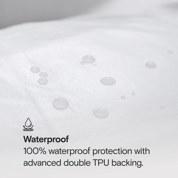 Waterproof Cooling Mattress Protector with Deep Pocket