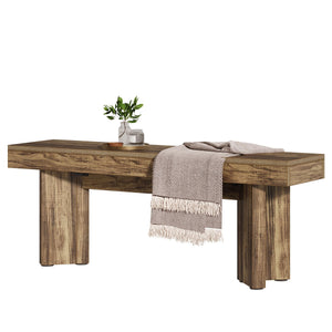 Farmhouse Entryway Bench 47"