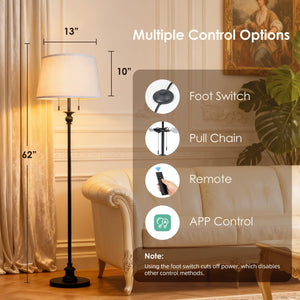 Dimmable Floor Lamp with Remote & App Control