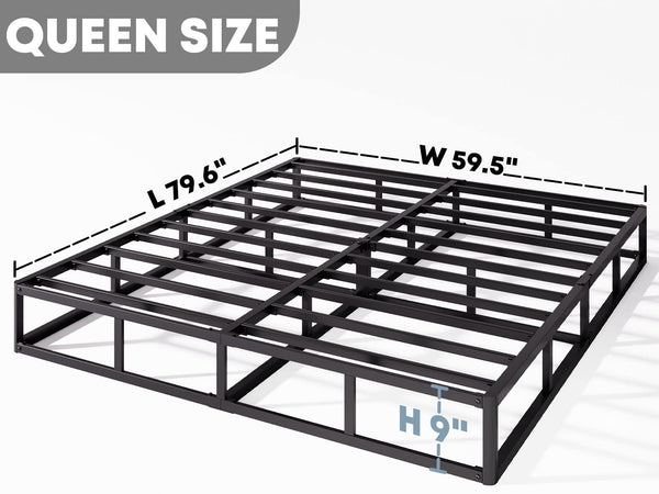 9 Inch Box Spring with Fabric Cover – Multi-Size