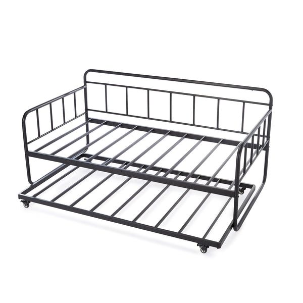 Twin Daybed with Trundle Bed Frame