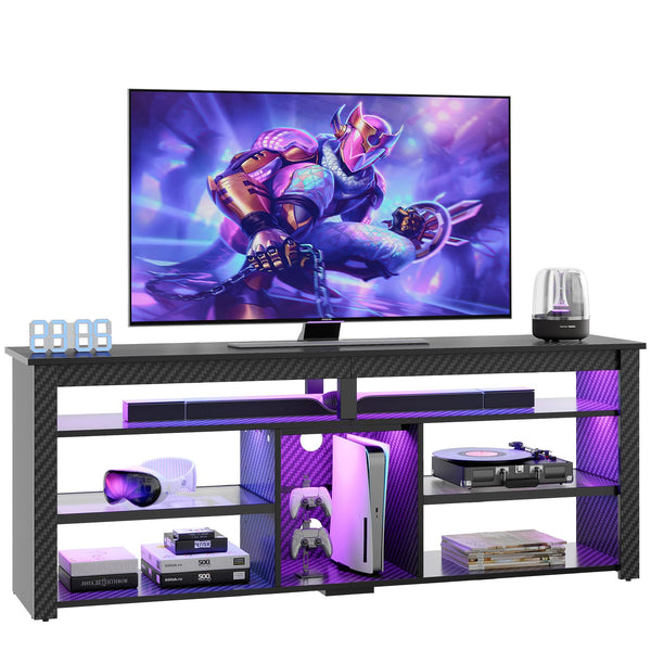 63" LED TV Stand with Storage