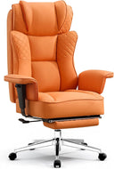 Big and Tall Ergonomic Reclining Office Chair with Footrest