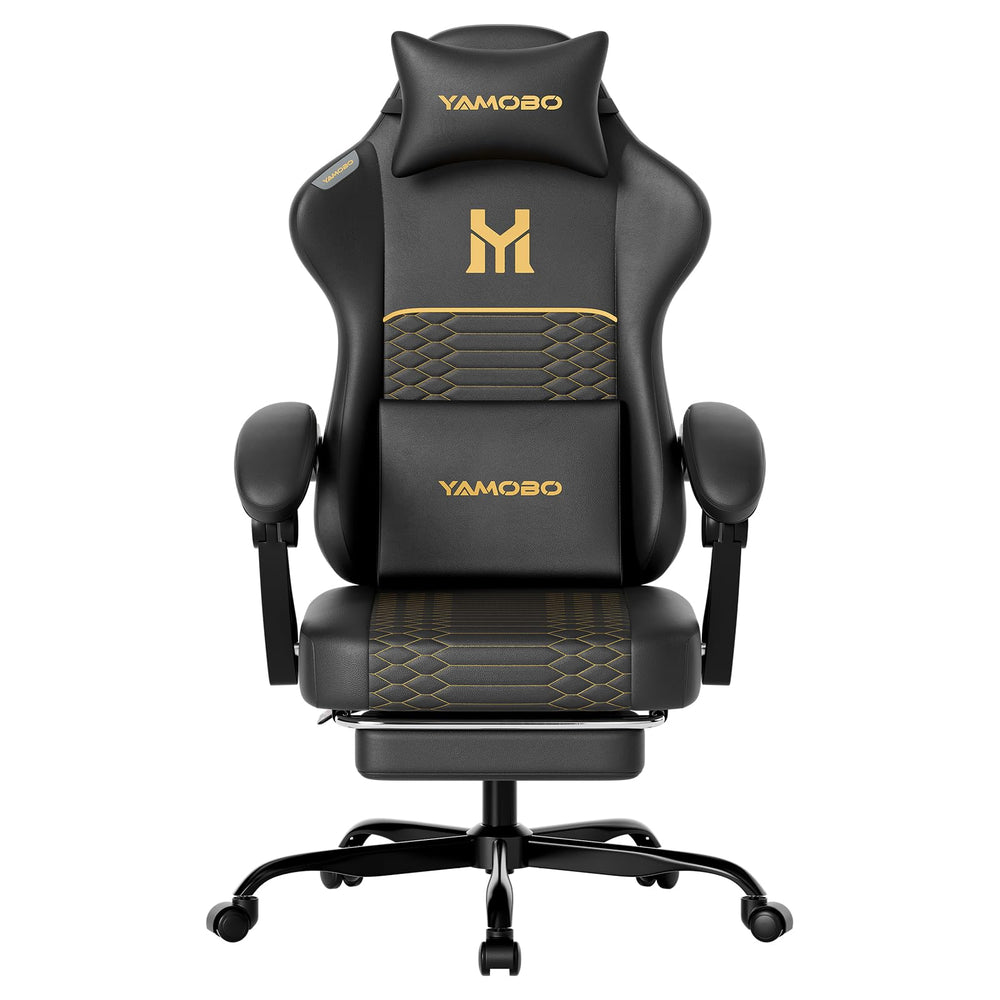Gaming Chair with Footrest & Recliner