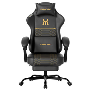 Gaming Chair with Footrest & Recliner