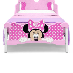 3D Character Toddler Bed with Guardrails