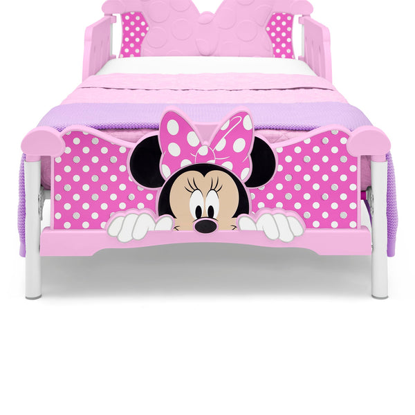3D Character Toddler Bed with Guardrails