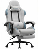 Fabric Gaming Chair with Pocket Spring Cushion