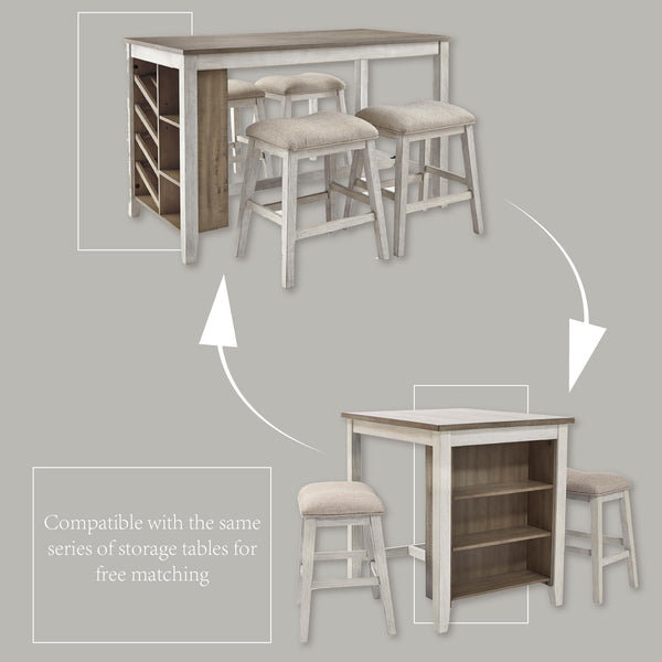 Counter Height Upholstered Barstool Set of 2