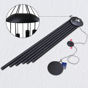 74 Inch Extra Large Outdoor Wind Chimes – Deep Tone Aluminum
