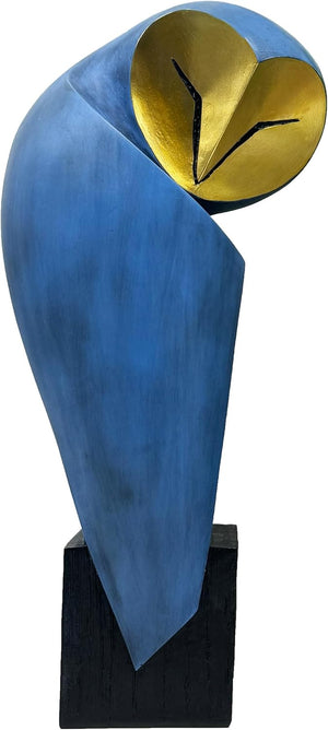 Handmade Resin Owl Statue for Home Decor