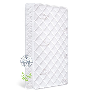 Firm Soft Crib & Toddler Mattress – 5" Thick, Hypoallergenic, Fits Standard Cribs