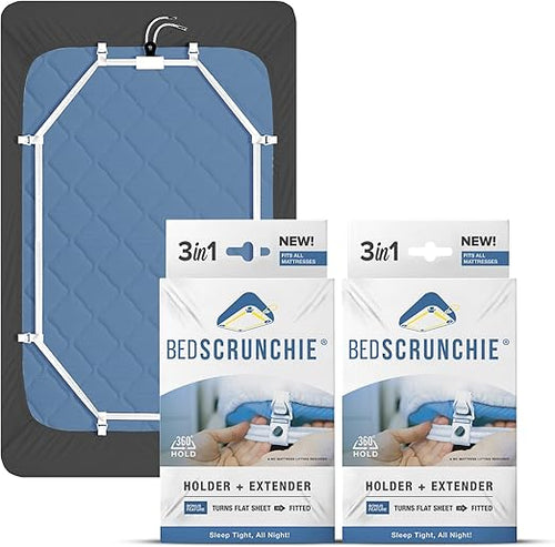 Bed Sheet Holder Straps with 360-Degree Tightener — Fits All Mattress Sizes