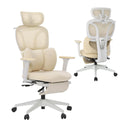 Ergonomic High Back Office Chair with Lumbar Support, Headrest & Footrest